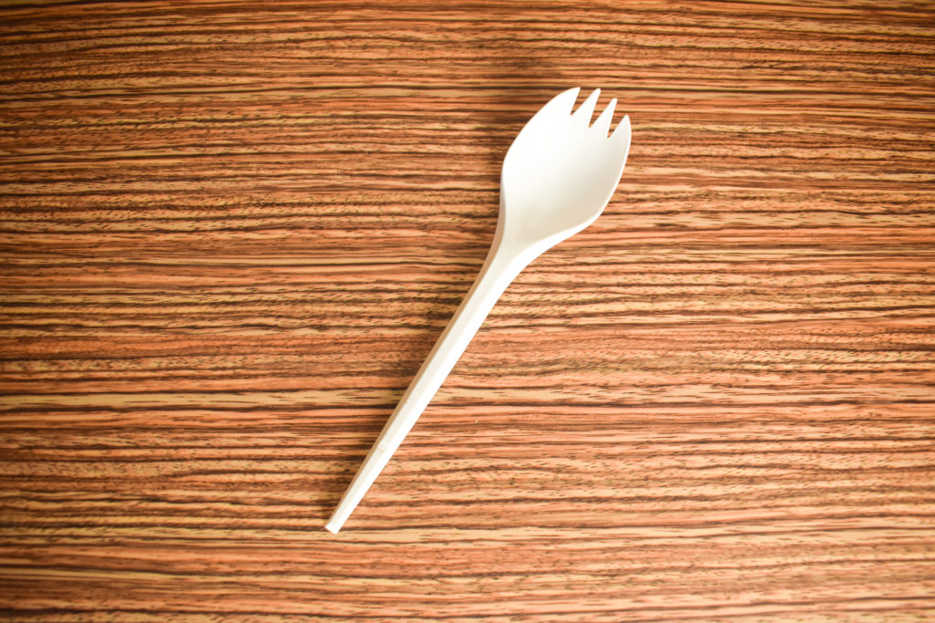 Spork - Spoon and Fork Plastic Utensil